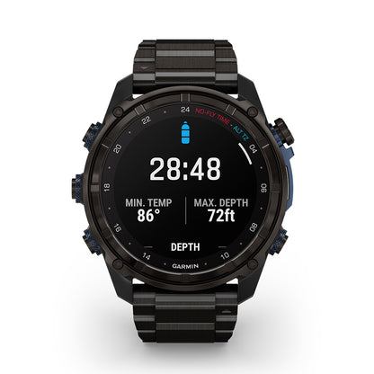 Relógio Garmin Descent ™ Mk3i Cinza Carbono e Titânio