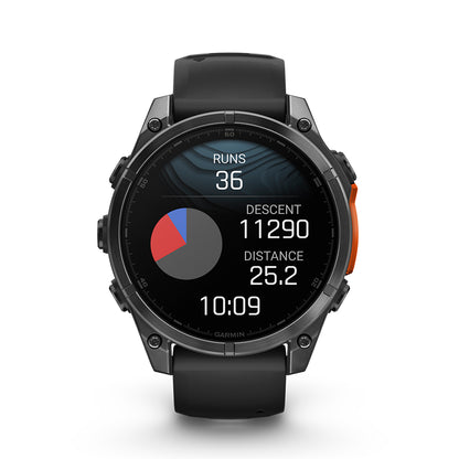 Relógio Garmin Fênix ® 8 Cinza Ardósia e Preto