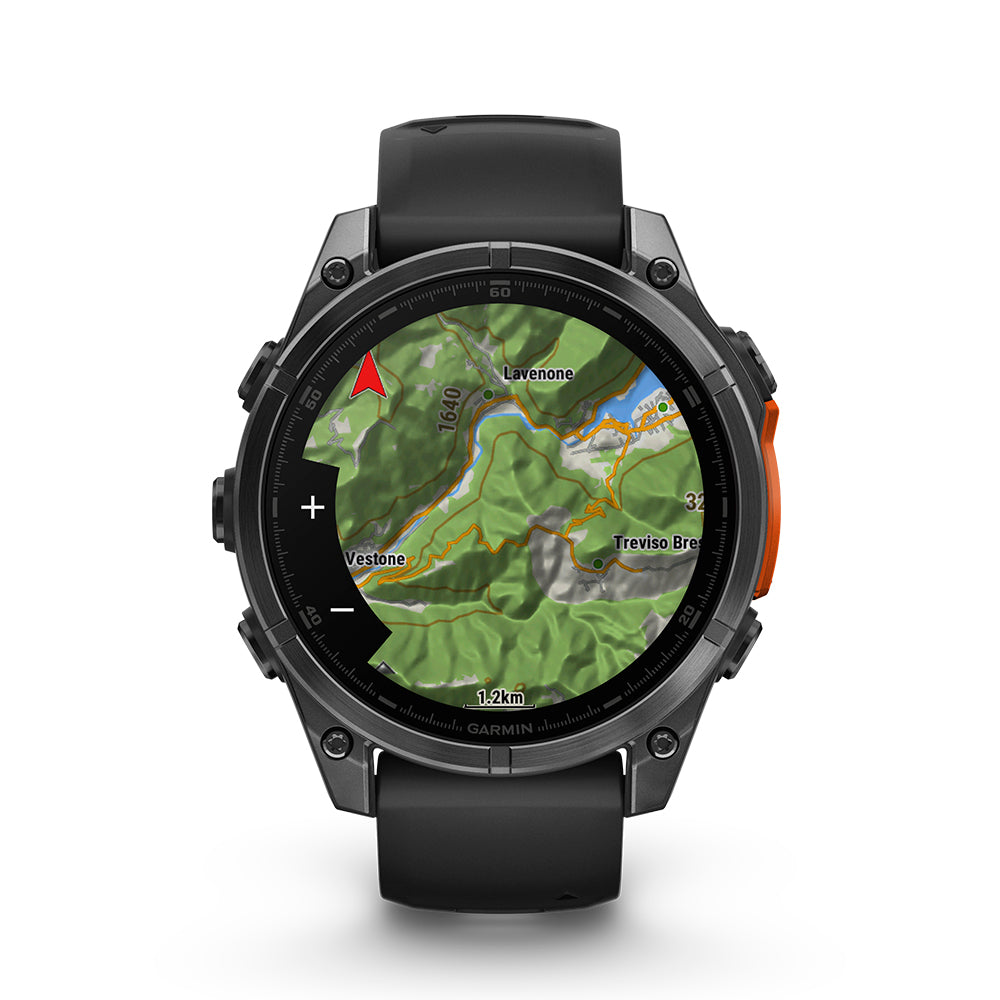 Relógio Garmin Fênix ® 8 Cinza Ardósia e Preto