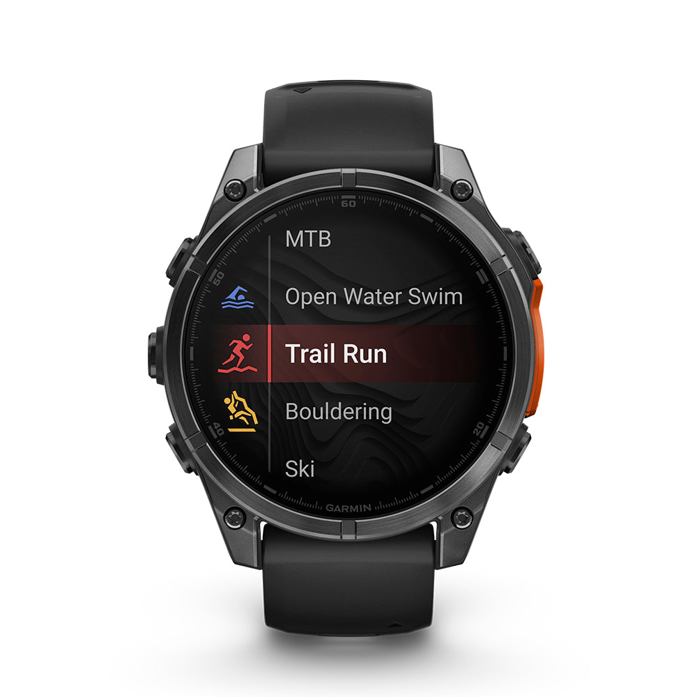 Relógio Garmin Fênix ® 8 Cinza Ardósia e Preto