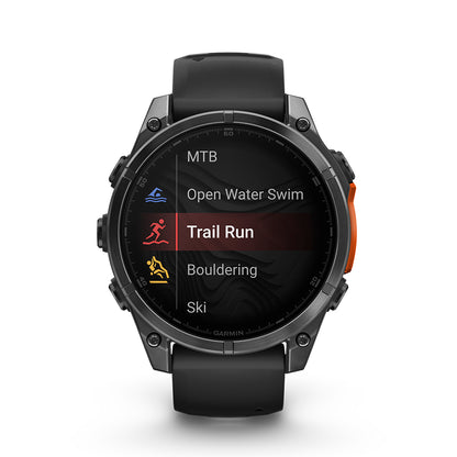 Relógio Garmin Fênix ® 8 Cinza Ardósia e Preto
