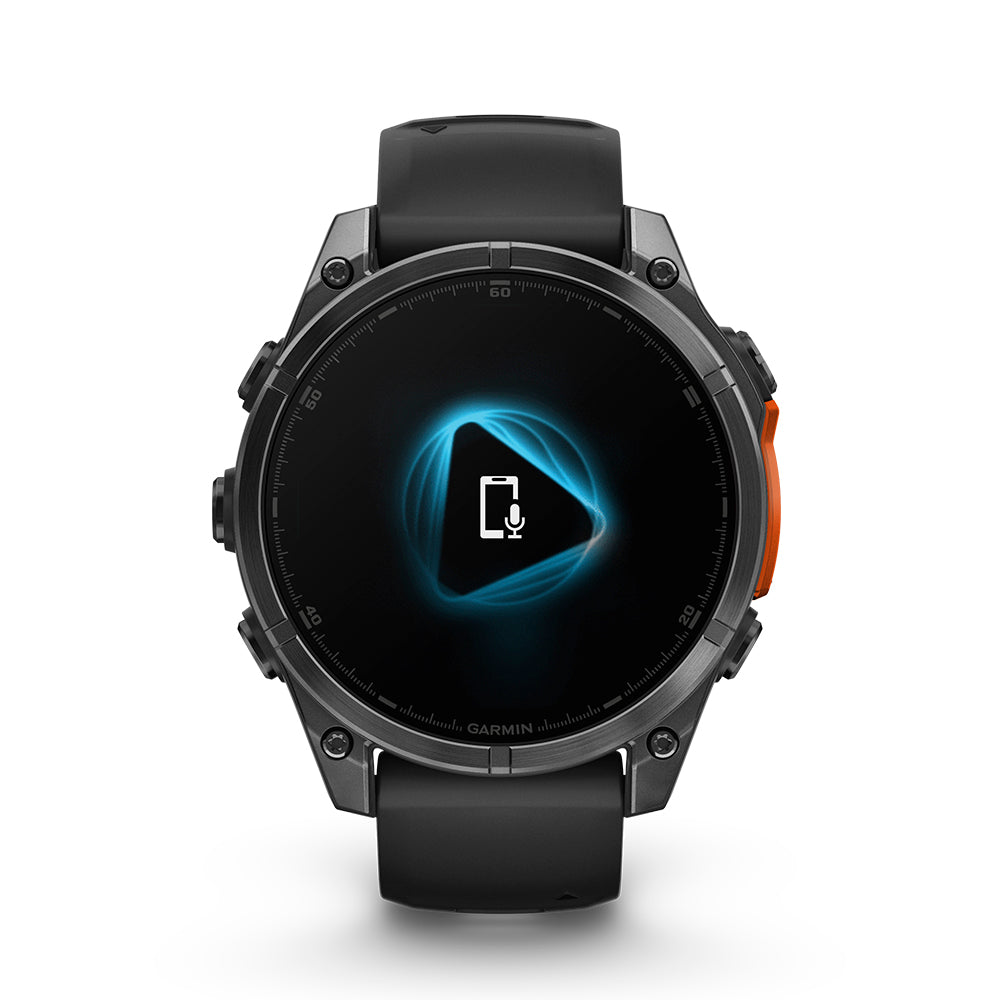 Relógio Garmin Fênix ® 8 Cinza Ardósia e Preto