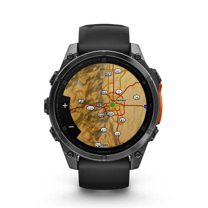 Relógio Garmin Fênix ® 8 Cinza Ardósia e Preto