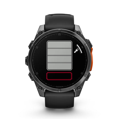 Relógio Garmin Fênix ® 8 Cinza Ardósia e Preto