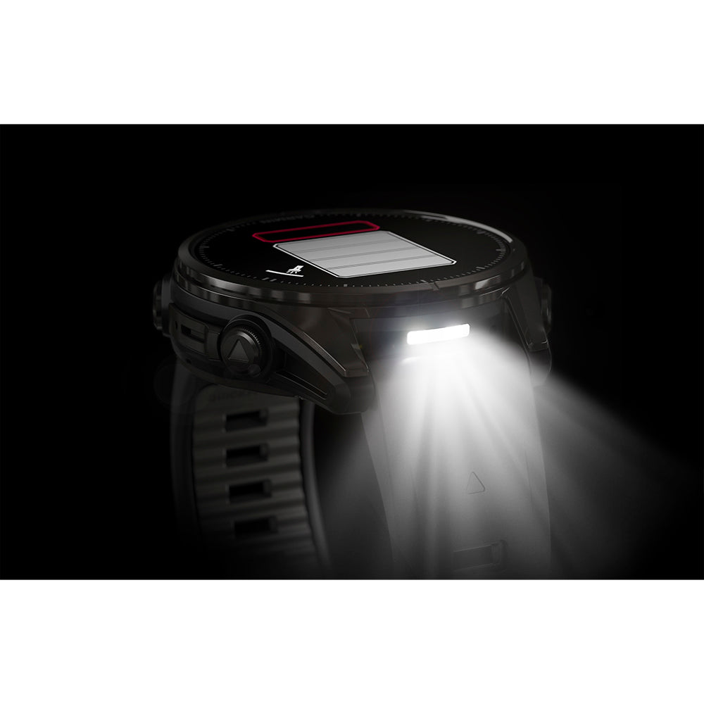 Relógio Garmin Fênix ® 8S Safira Titânio Cinza Carbono e Preto