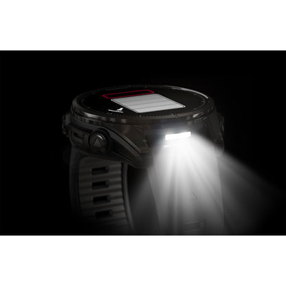 Relógio Garmin Fênix ® 8S Safira Titânio Cinza Carbono e Preto