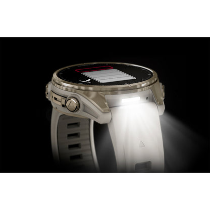 Relógio Garmin Fênix ® 8S Safira Ouro e Cinza