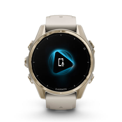 Relógio Garmin Fênix ® 8S Safira Ouro e Cinza