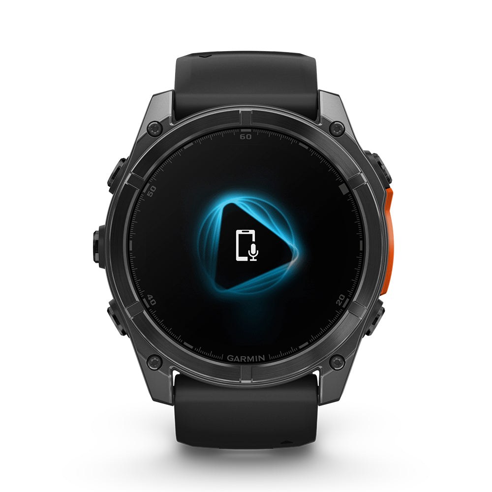 Relógio Garmin Fênix ® 8X Cinza Ardósia e Preto