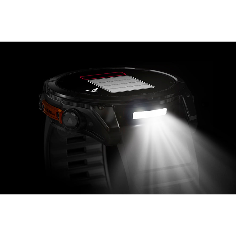 Relógio Garmin Fênix ® 8X Cinza Ardósia e Preto