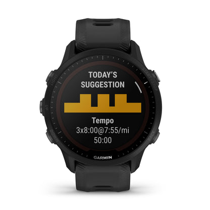 Relógio Garmin Forerunner ® 955 Solar Preto
