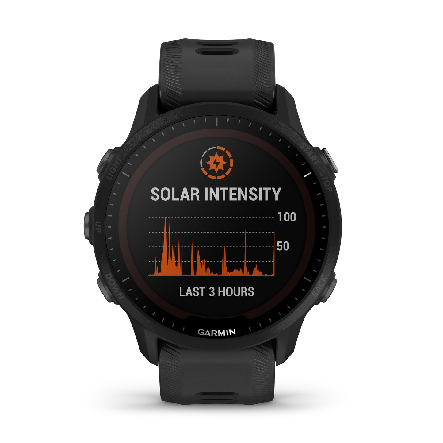 Relógio Garmin Forerunner ® 955 Solar Preto