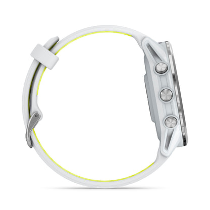 Relógio Garmin Forerunner ® 970 Titânio e Marfim/Amarelo