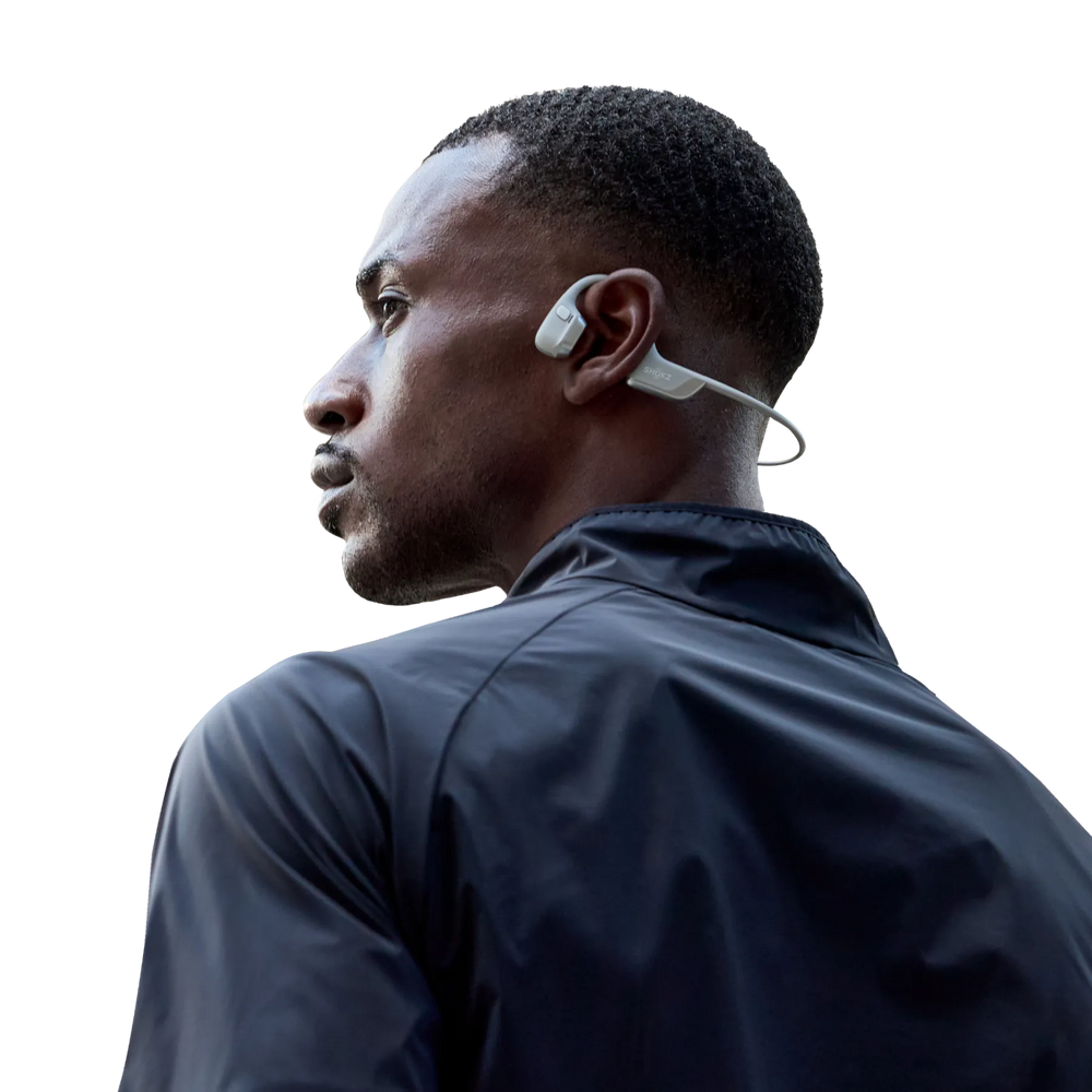 Fone de Condução Óssea Shokz OpenRun Pro 2 Prata Mini