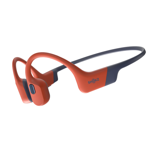 Fone de Condução Óssea Shokz OpenSwim Pro Vermelho