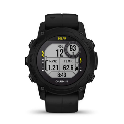 Relógio Garmin Descent ™ G1 Solar Preto