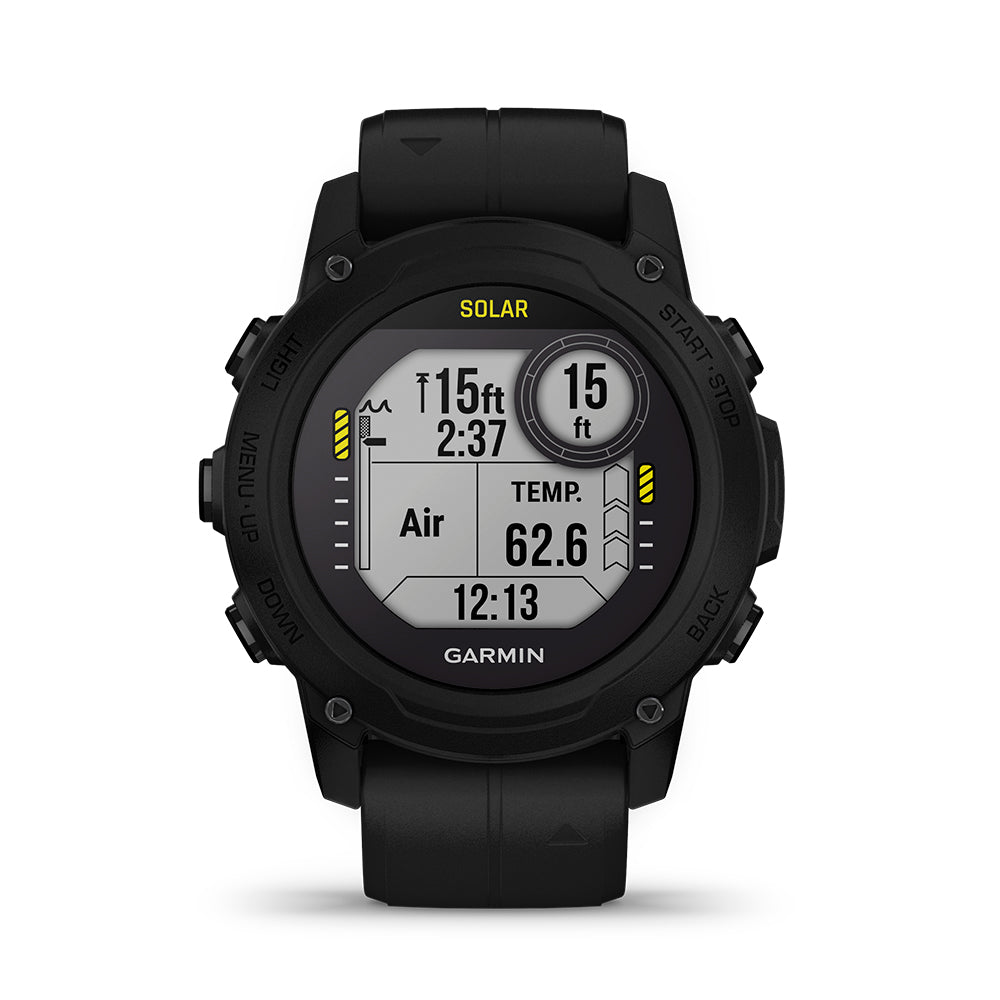 Relógio Garmin Descent ™ G1 Solar Preto