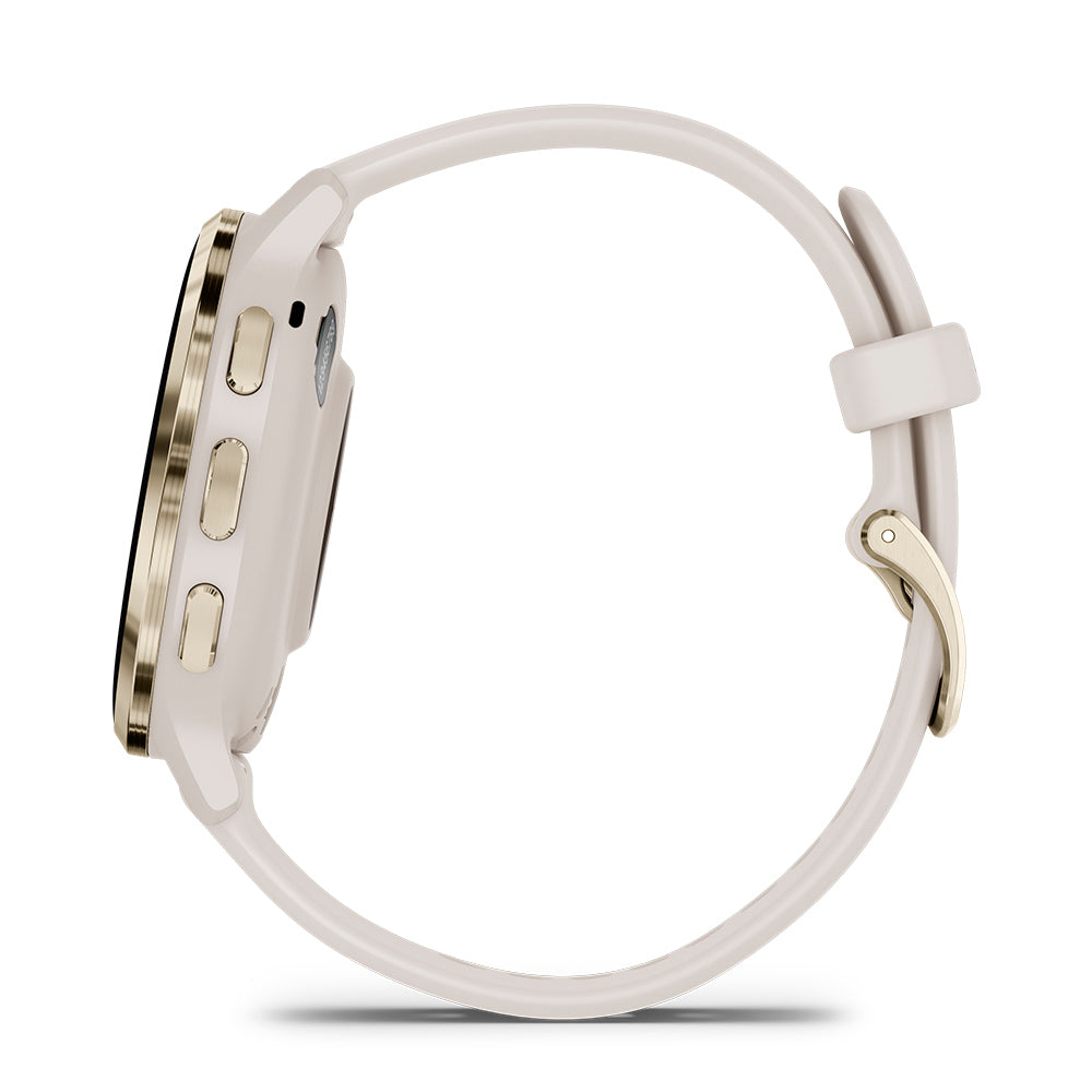 Relógio Garmin Venu ® 3S Marfim e Dourado