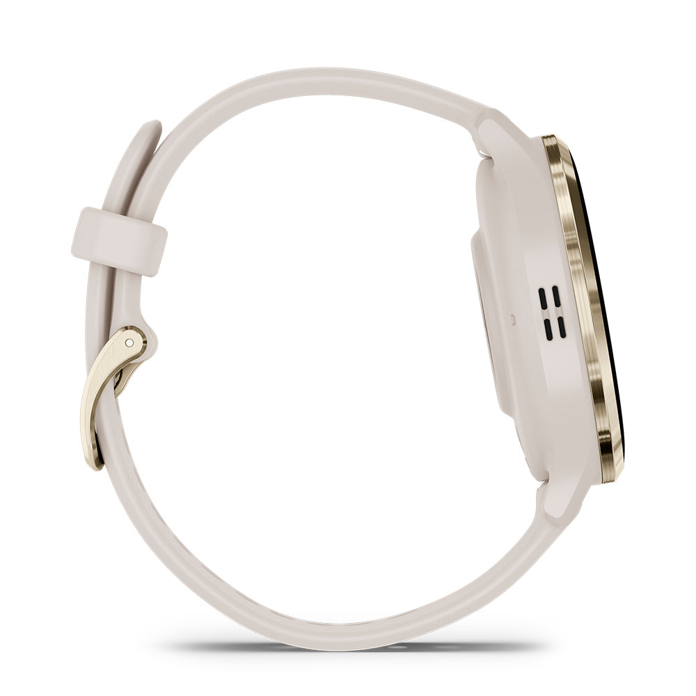 Relógio Garmin Venu ® 3S Marfim e Dourado