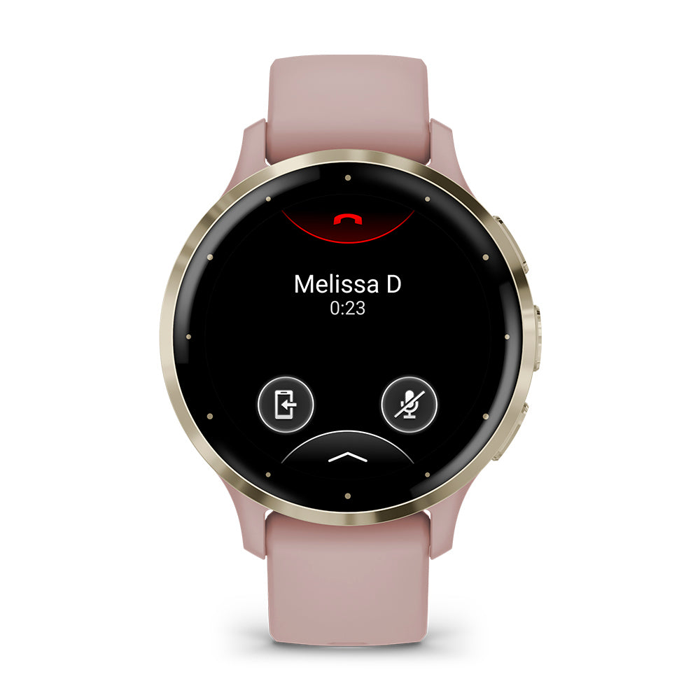 Relógio Garmin Venu ® 3S Rosa e Dourado