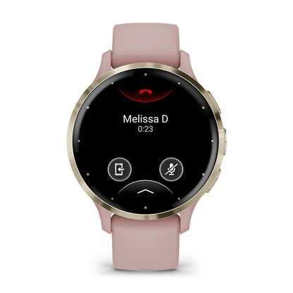Relógio Garmin Venu ® 3S Rosa e Dourado
