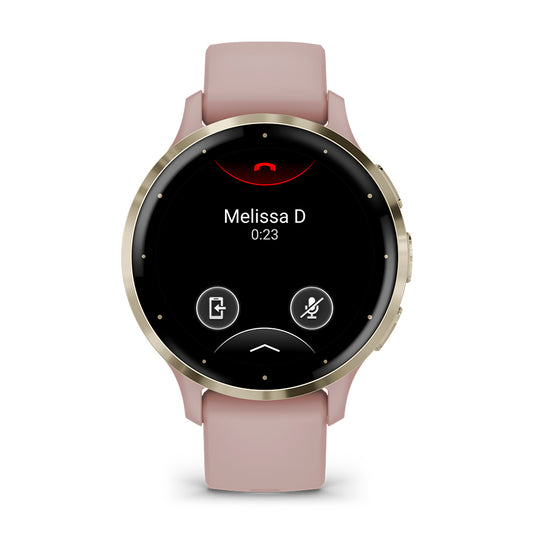 Relógio Garmin Venu ® 3S Rosa e Dourado