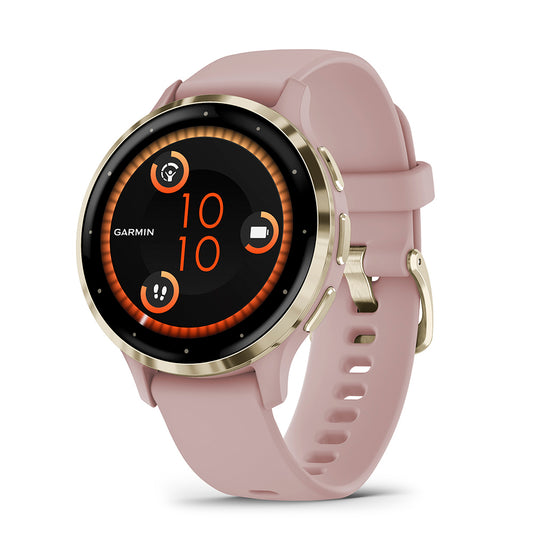 Relógio Garmin Venu ® 3S Rosa e Dourado