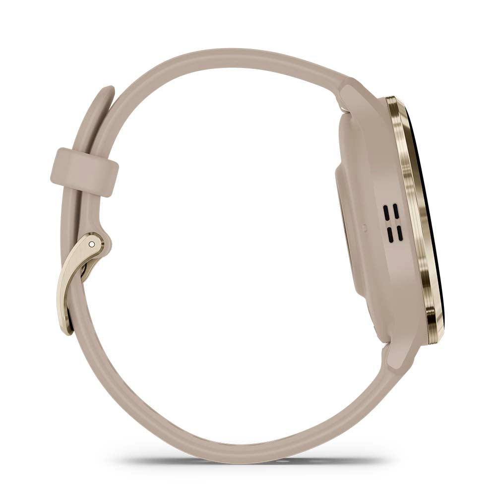 Relógio Garmin Venu ® 3S Bege e Dourado