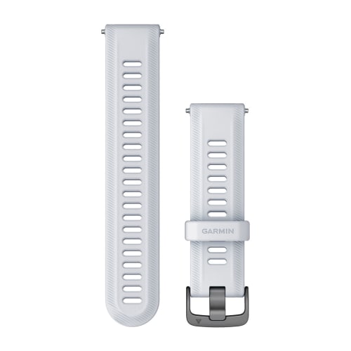 Pulseira Garmin Forerunner ® 22 mm Branco e Cinza