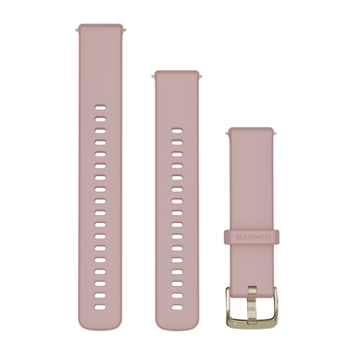 Pulseira Garmin Quick Release 18 mm Rosa e Dourado
