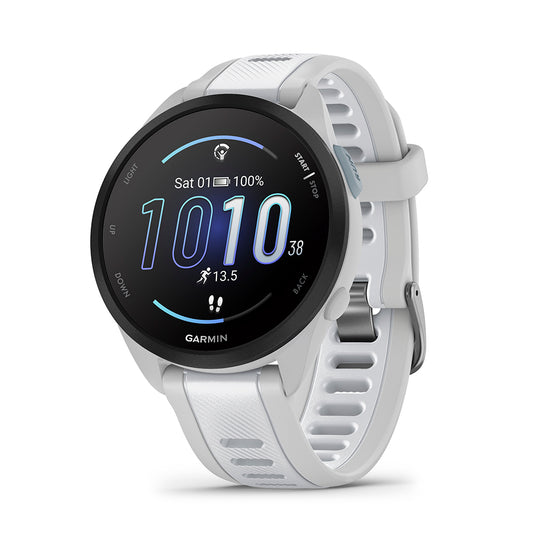 Relógio Garmin Forerunner ® 165 Music Cinza e Branco