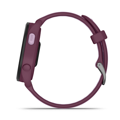 Relógio Garmin Forerunner ® 165 Music Cereja e Lilás