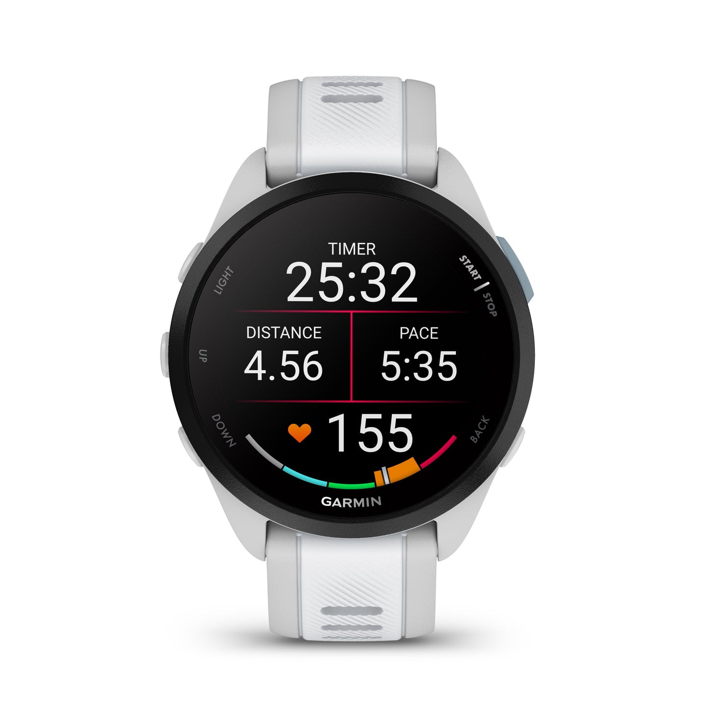 Relógio Garmin Forerunner ® 165 Music Cinza e Branco