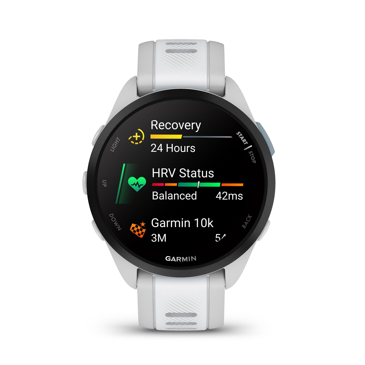 Relógio Garmin Forerunner ® 165 Music Cinza e Branco