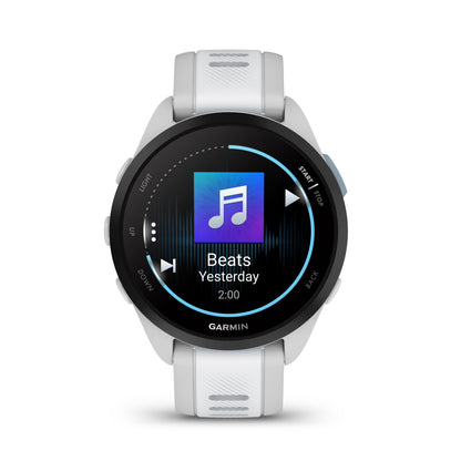 Relógio Garmin Forerunner ® 165 Music Cinza e Branco