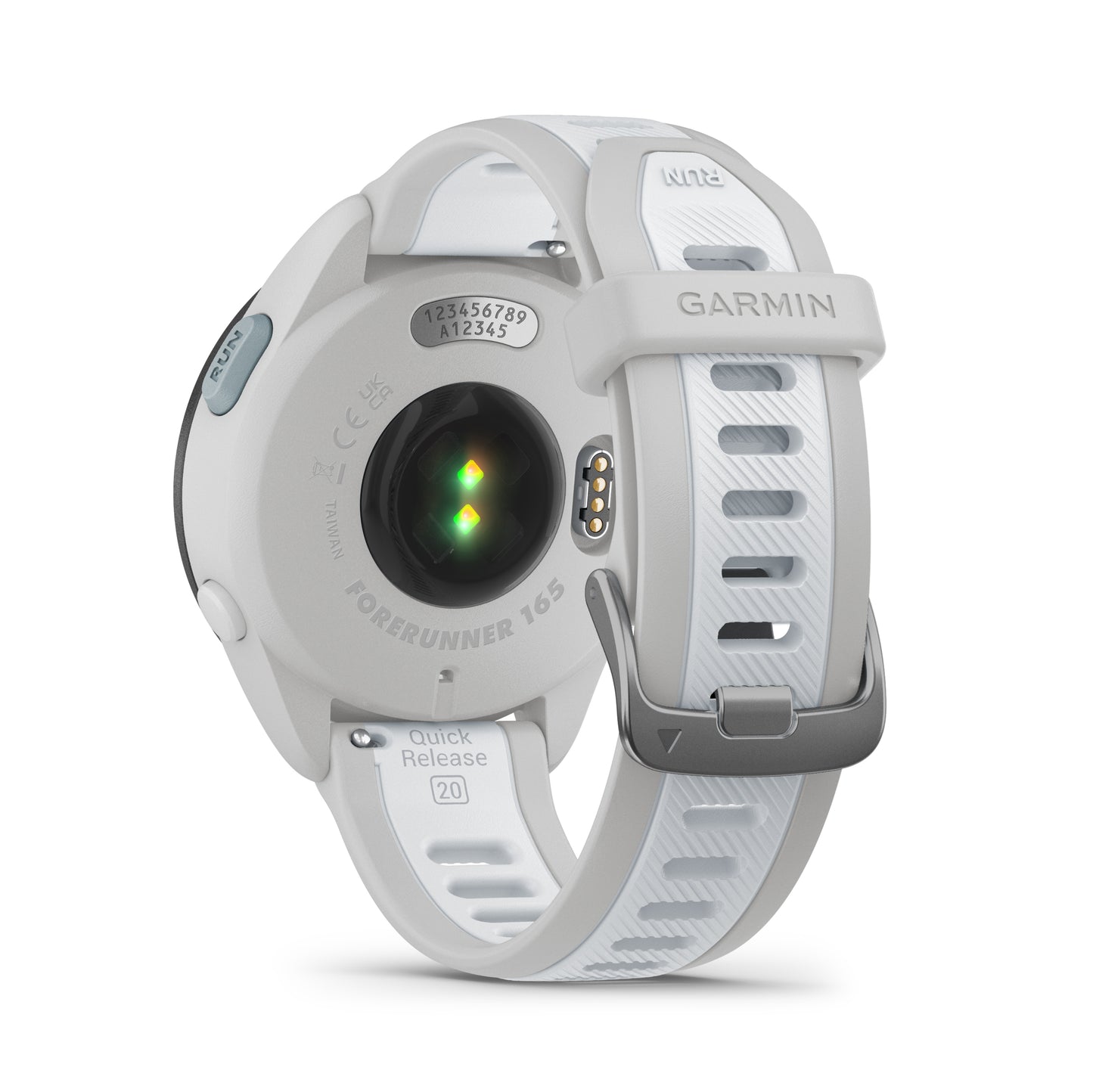 Relógio Garmin Forerunner ® 165 Music Cinza e Branco