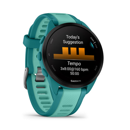 Relógio Garmin Forerunner ® 165 Music Turquesa e Aqua