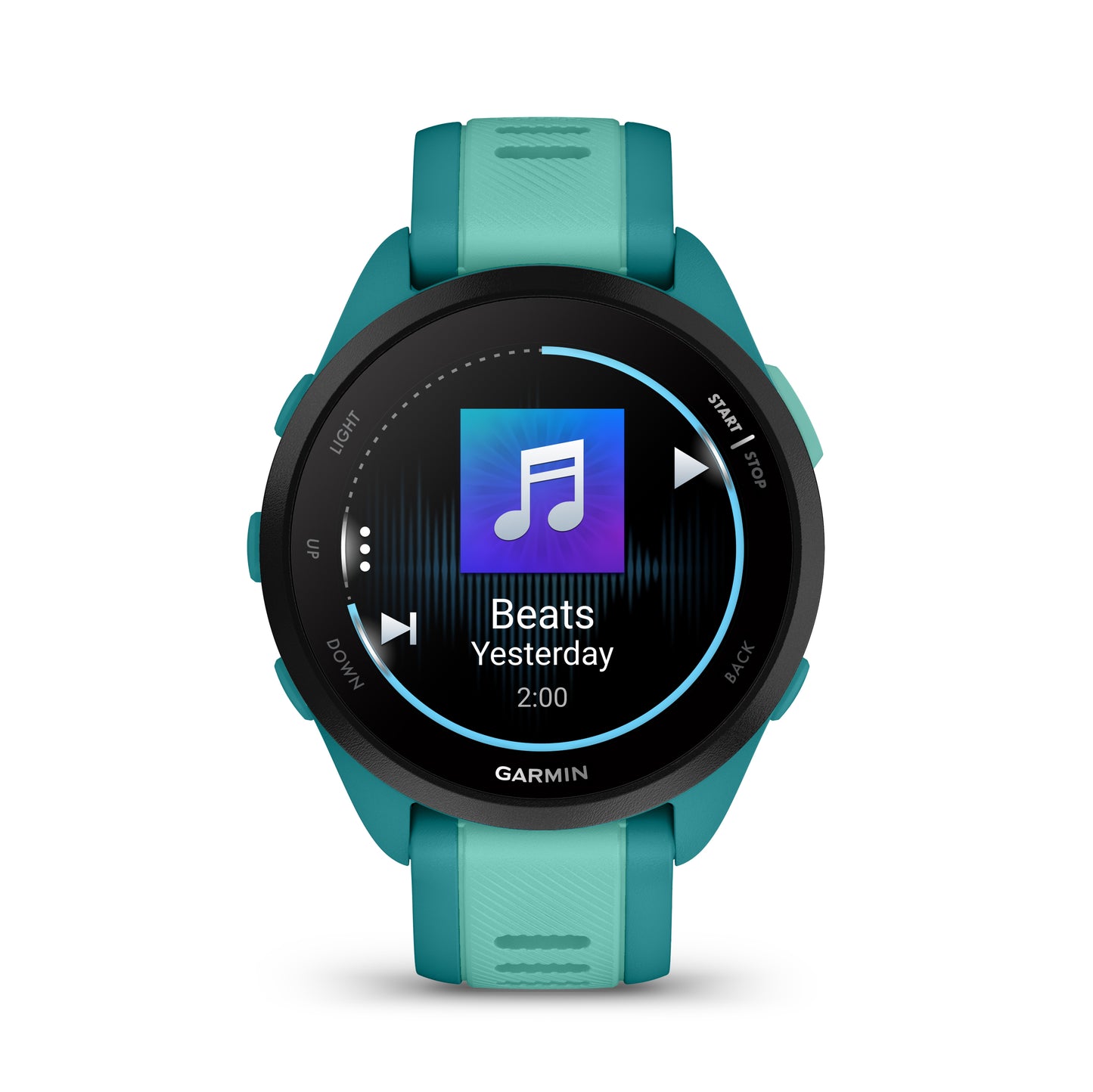 Relógio Garmin Forerunner ® 165 Music Turquesa e Aqua
