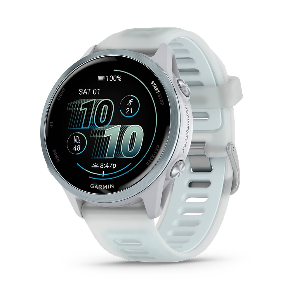 Relógio Garmin Forerunner ® 570 Azul Nuvem e Marfim