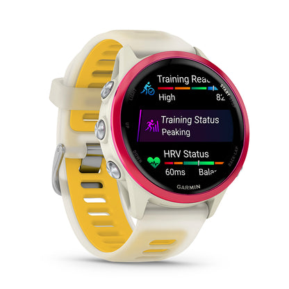 Relógio Garmin Forerunner ® 570 Framboesa e Marfim/Amarelo