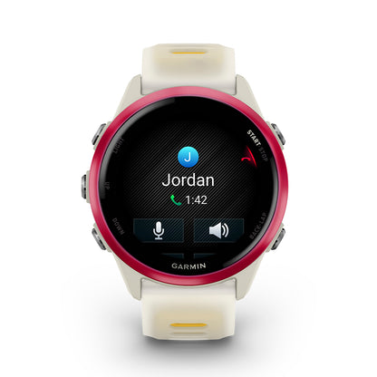 Relógio Garmin Forerunner ® 570 Framboesa e Marfim/Amarelo