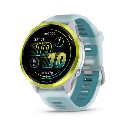 Relógio Garmin Forerunner ® 570 Amarelo e Marfim/Turquesa