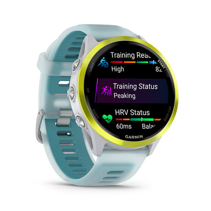 Relógio Garmin Forerunner ® 570 Amarelo e Marfim/Turquesa