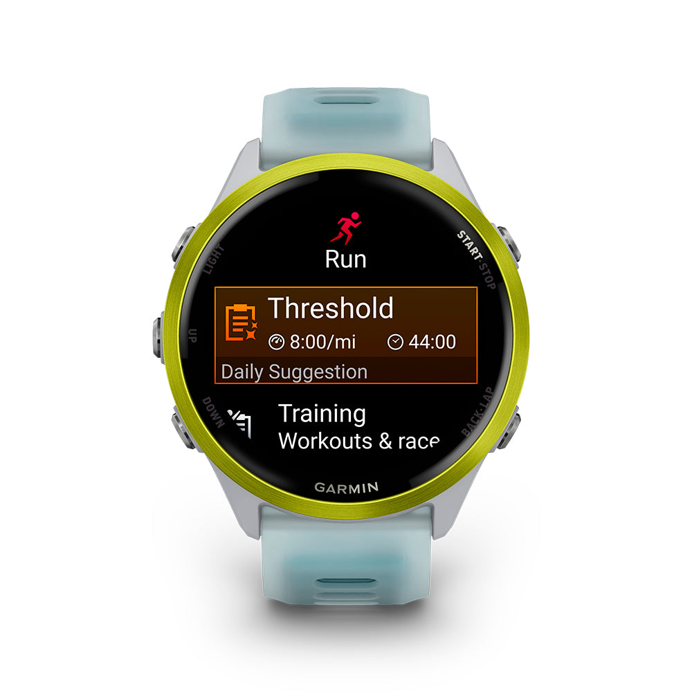 Relógio Garmin Forerunner ® 570 Amarelo e Marfim/Turquesa