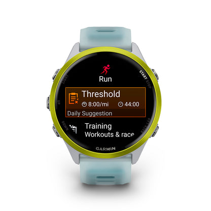 Relógio Garmin Forerunner ® 570 Amarelo e Marfim/Turquesa