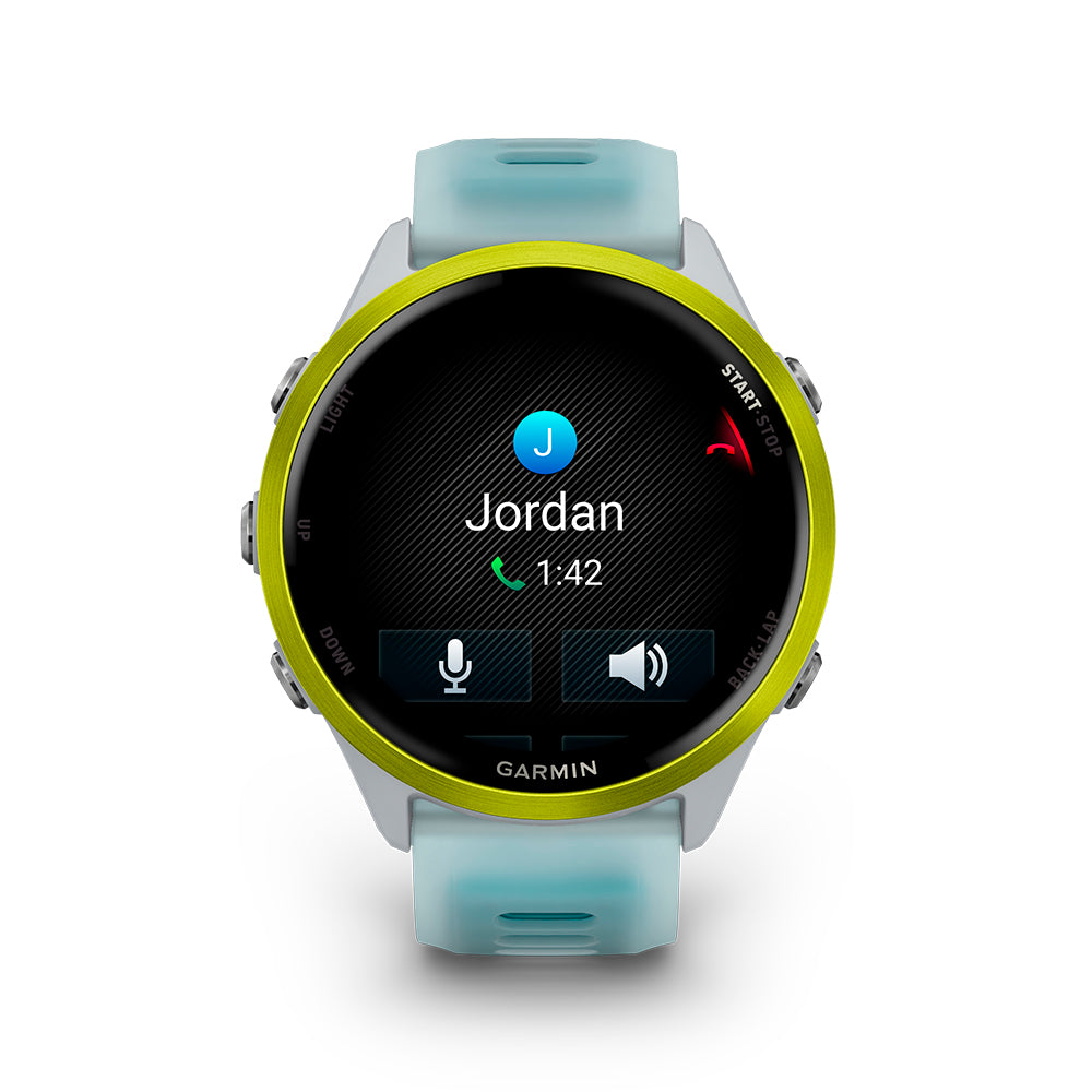 Relógio Garmin Forerunner ® 570 Amarelo e Marfim/Turquesa