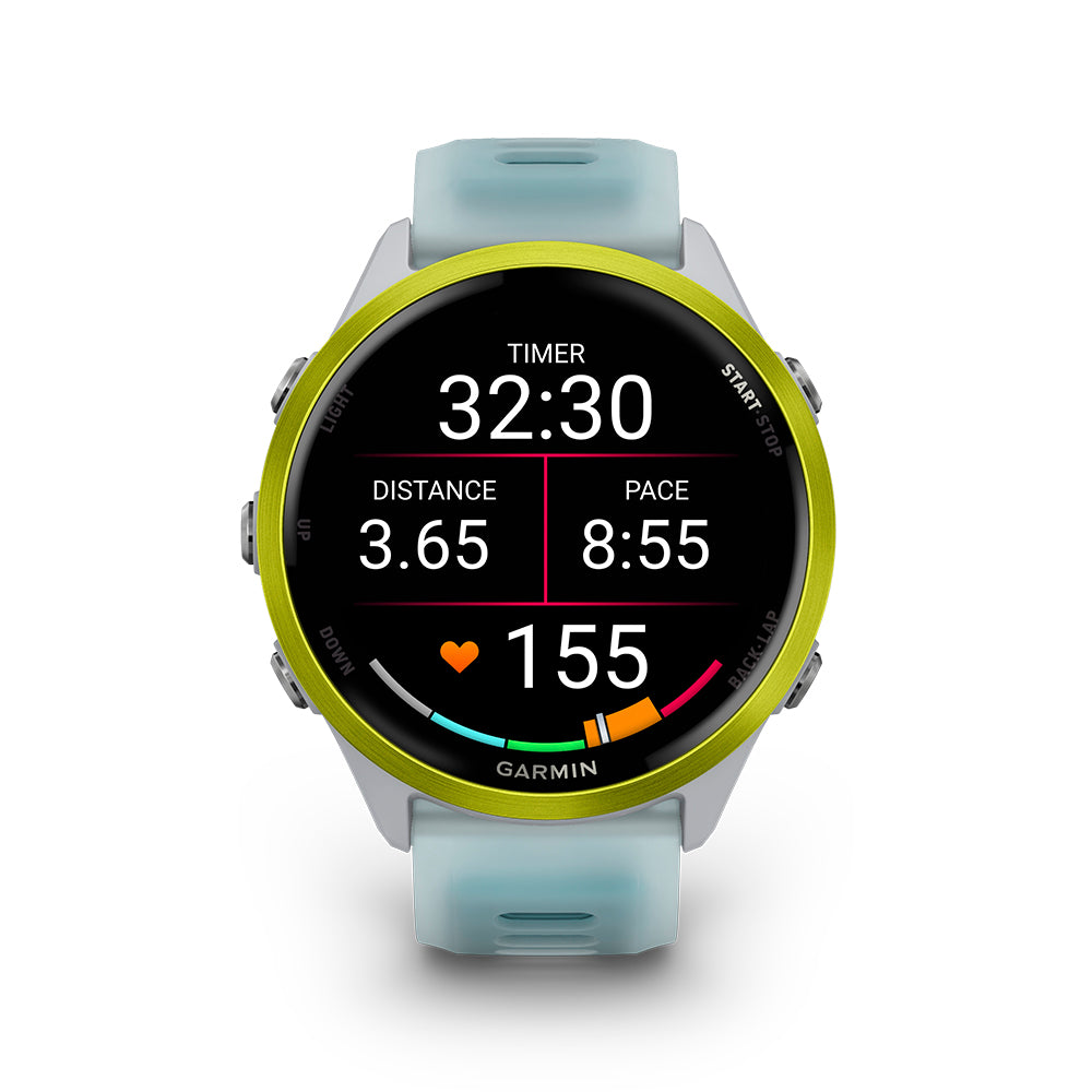 Relógio Garmin Forerunner ® 570 Amarelo e Marfim/Turquesa