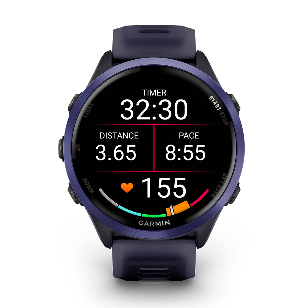 Relógio Garmin Forerunner ® 570 Índigo e Roxa