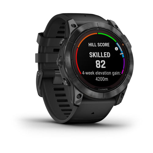 Relógio Garmin Fênix ® 7X Pro Solar Cinza e Preto
