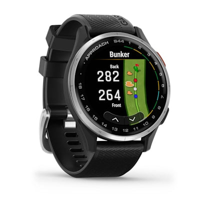 Relógio Garmin Approach ® S44 Prata e Preto